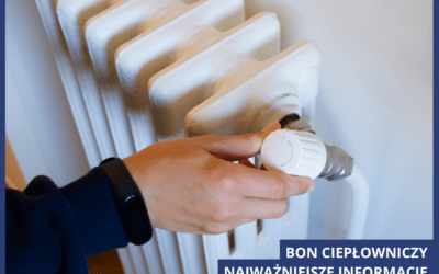 Bon ciepłowniczy – informacje dla mieszkańców CzSM